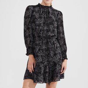Hobbs London Natalie Floral A-Line Dress - US Size 8